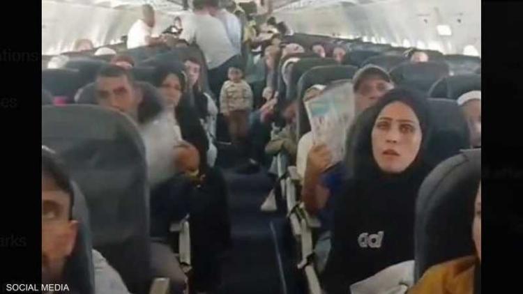 صورة من داخل الطائرة - جنوب افريقيا