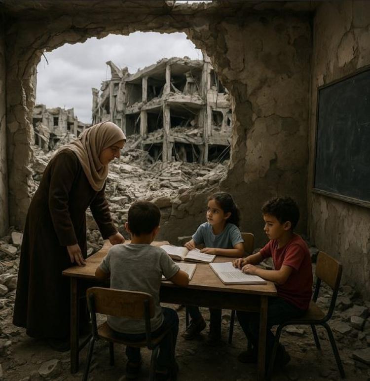 التعليم في غزة