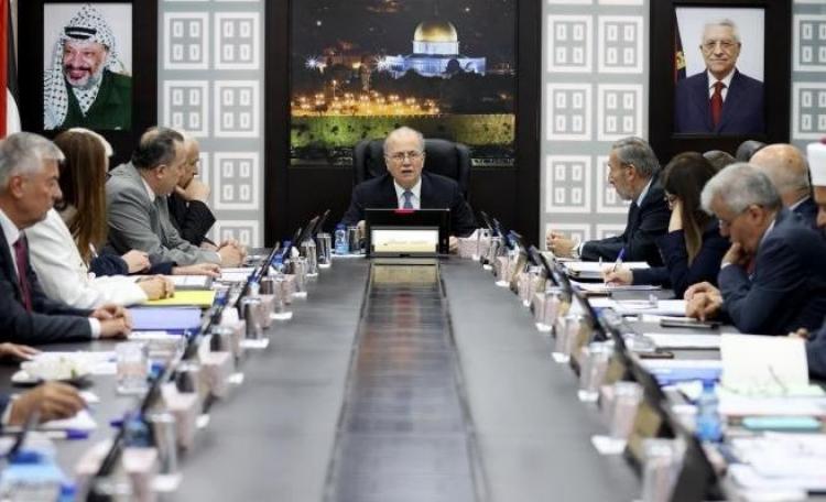 جلسة الحكومة الفلسطينية
