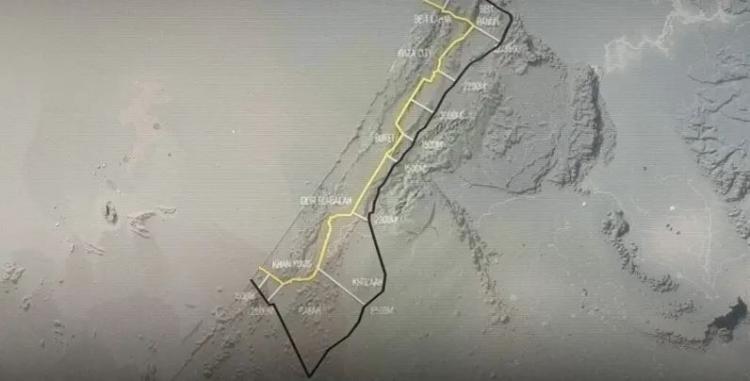 الخط الأصفر - غزة