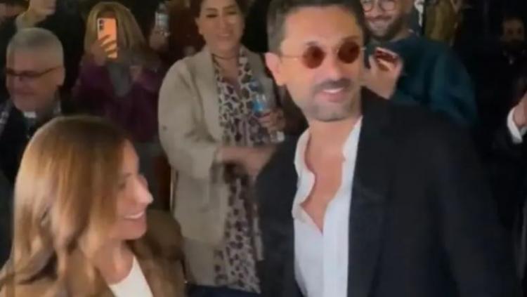 كريم عبد العزيز  ودينا الشربيني