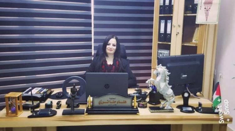 المحامية الغزيه هناء حنا ترزي