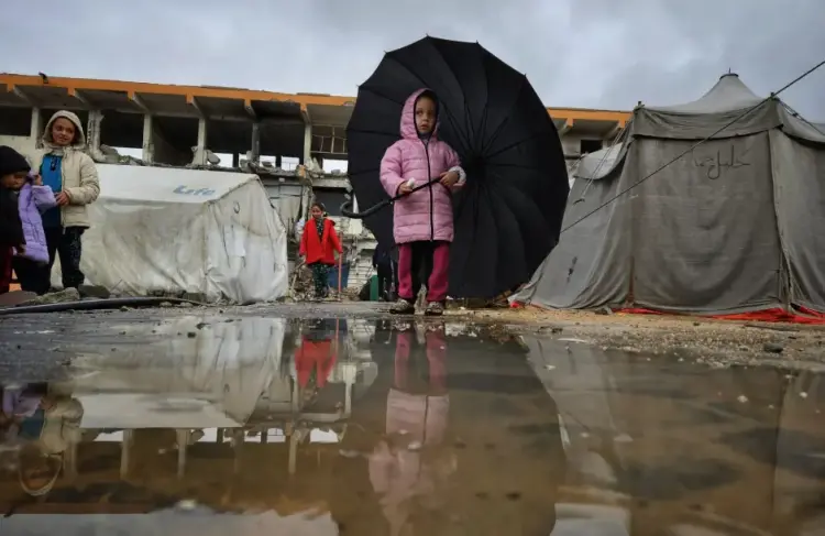 منخفض جوي يضرب فلسطين