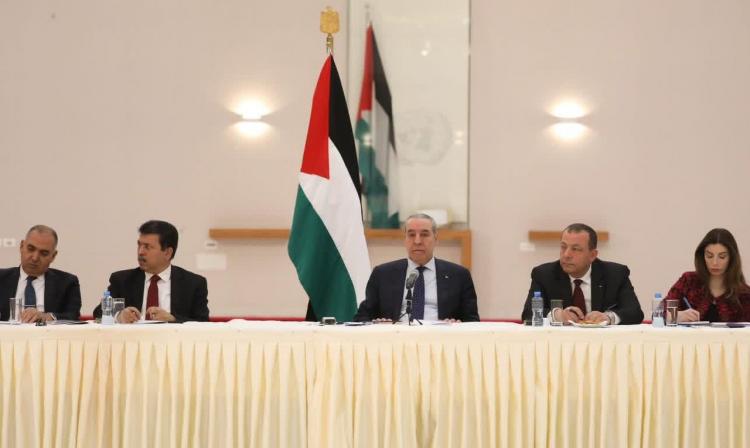 نائب الرئيس الفلسطيني حسين الشيخ