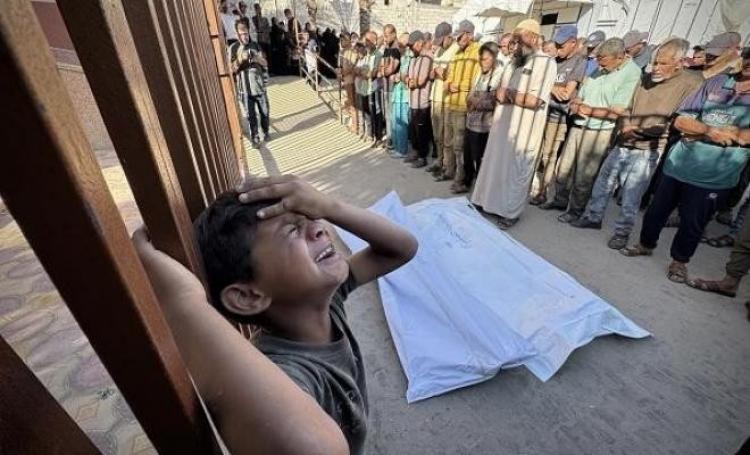 استشهاد مسعف بغزة