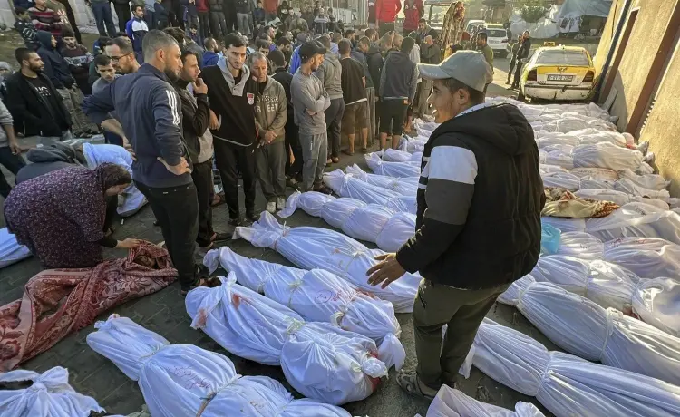 حصيلة الشهداء في قطاع غزة