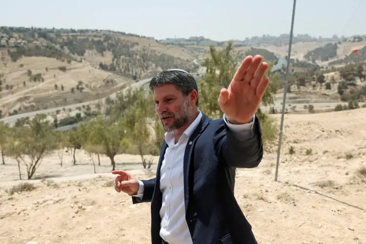 وزير المالية الإسرائيلي بتسلئيل سموتريتش (رويترز)