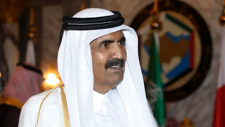 الأمير السابق الشيخ حمد بن خليفة آل ثاني