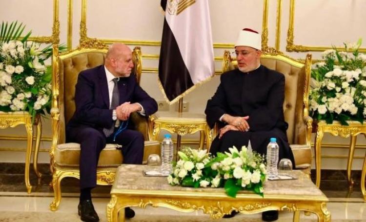الهباش ومفتي مصر