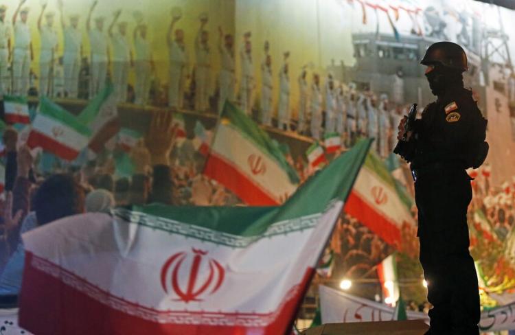 صورة أرشيفية خلال مراسم الاحتفال بيوم الجمهورية الإسلامية في طهران، في 31 مارس 2026