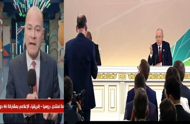 نشأت الديهي وبوتين