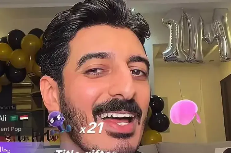 شاكر محظور خلال فيديو لايف تيك توك
