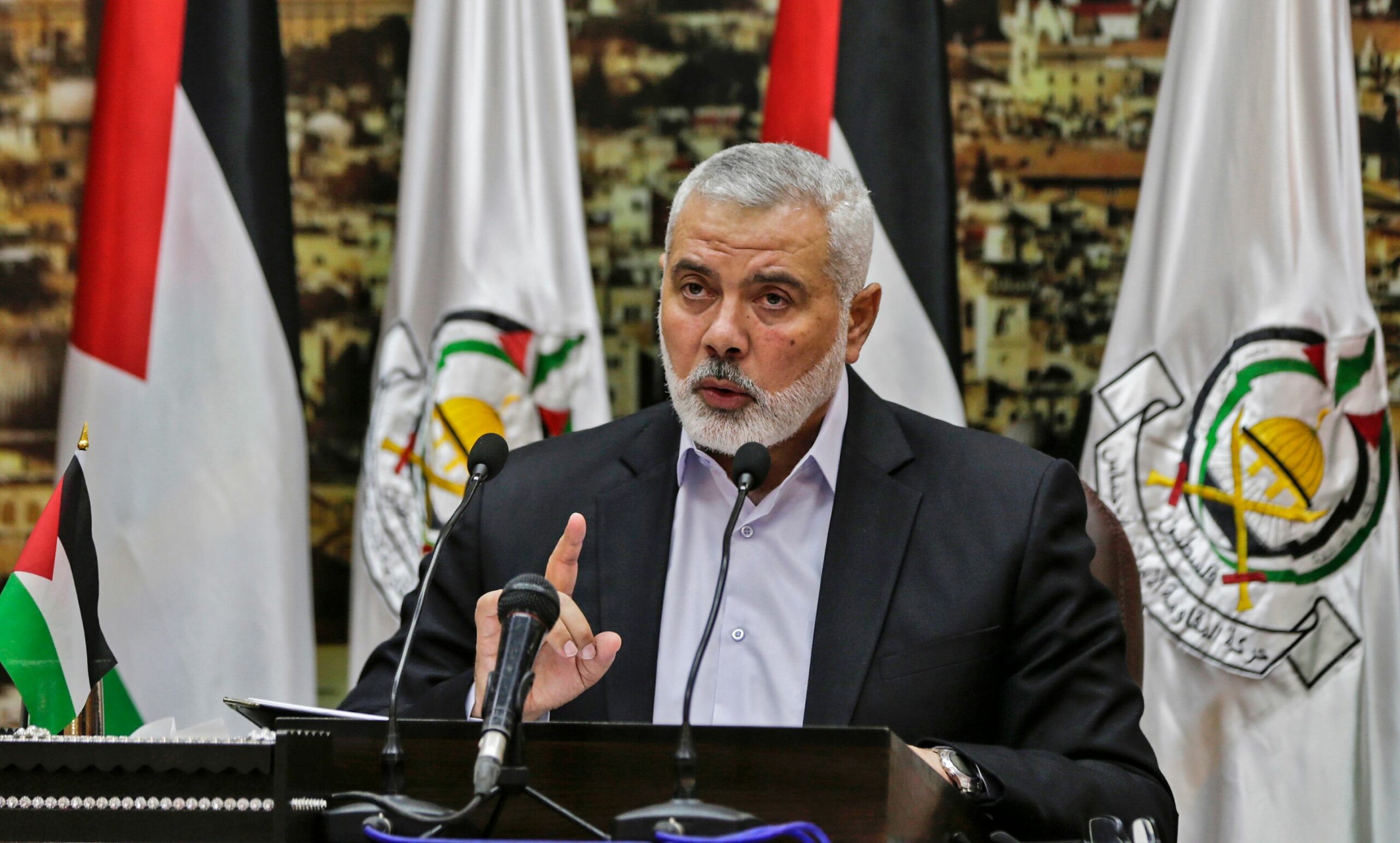 رئيس المكتب السياسي لحركة حماس، اسماعيل هنية