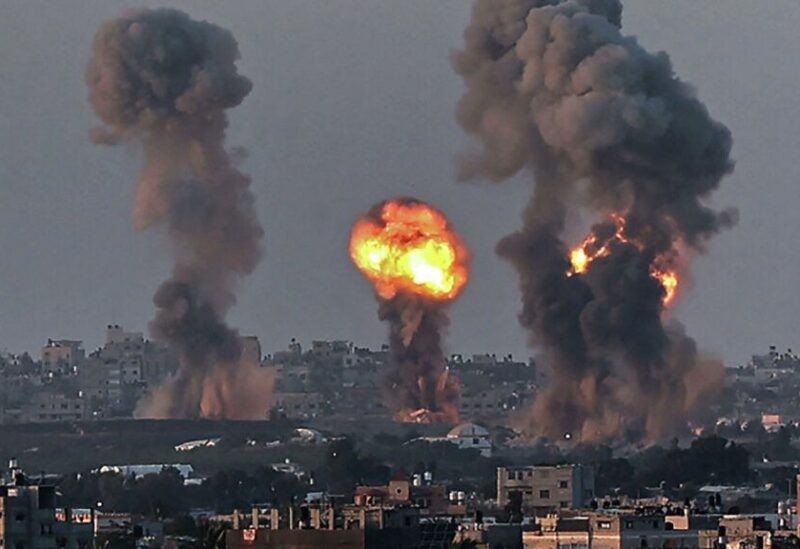 قصف-إسرائيلي-على-غزة