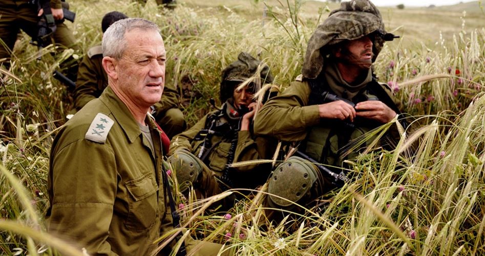 بيني غانتس وزير الجيش الاسرائيلي