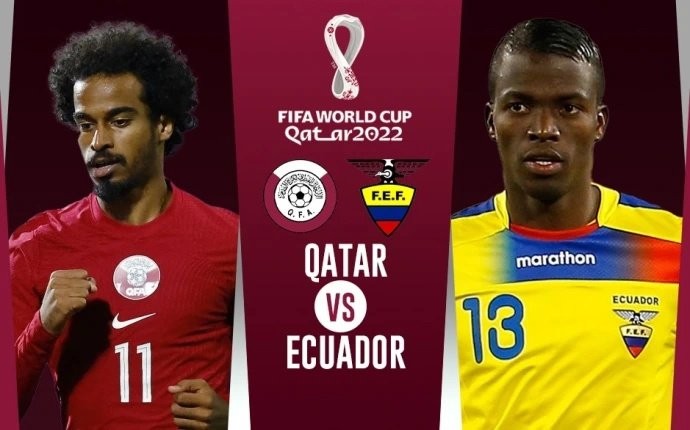 مباراة قطر والإكوادور في كأس العالم 2022