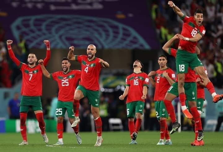 تأهل المغرب لنصف نهائي كأس العالم 2022