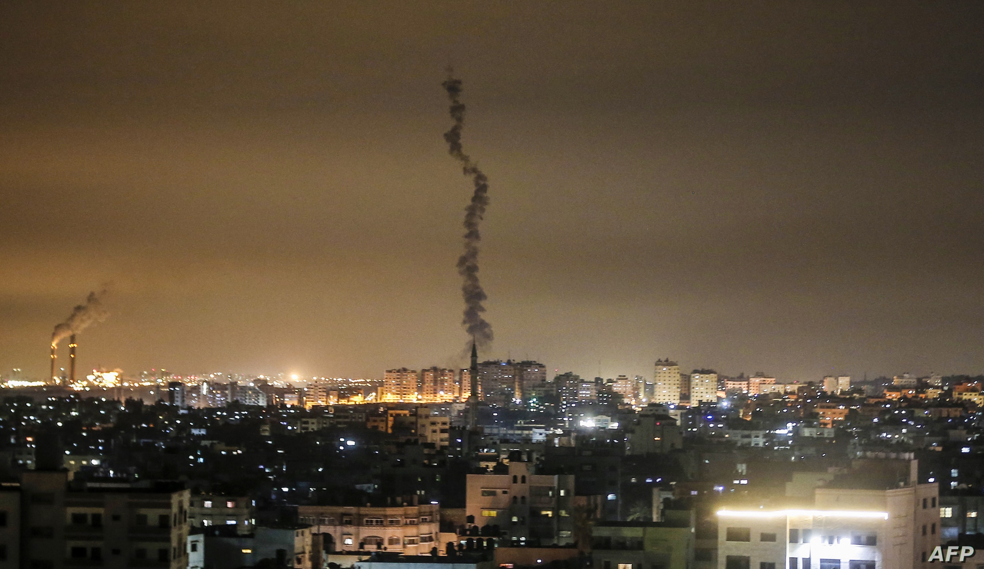 قصف إسرائيلي على غزة