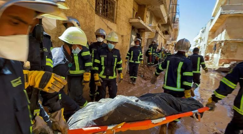 ضحايا فيضانات ليبيا