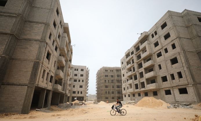 المدن المصرية  في غزة