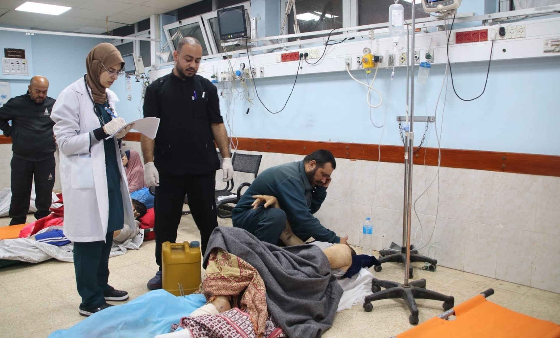 أحد مستشفيات قطاع غزة